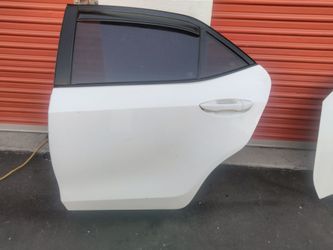 2016-2019 Toyota Corolla door (front Rear) driver's side OEM.