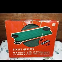 vintage stansales fabric air mattress Camping 