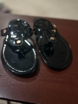Tory Burch Miller Patent Leather Sandals