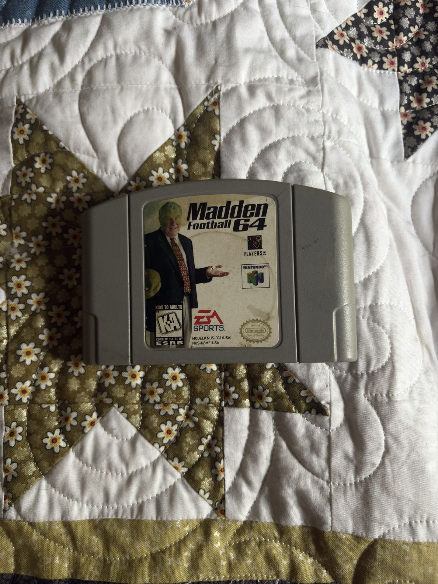 N64 Madden Football 64