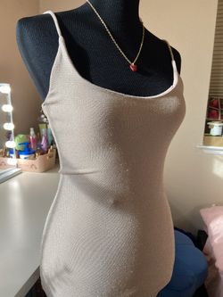 Tan Dress