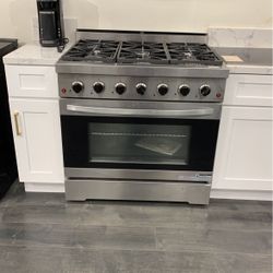 Duro Range 36 Inch Range