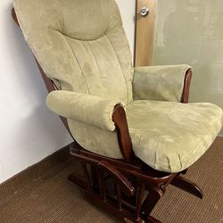 Shermag Glider Chair with Locking Arm. Gliding Rocking Chair