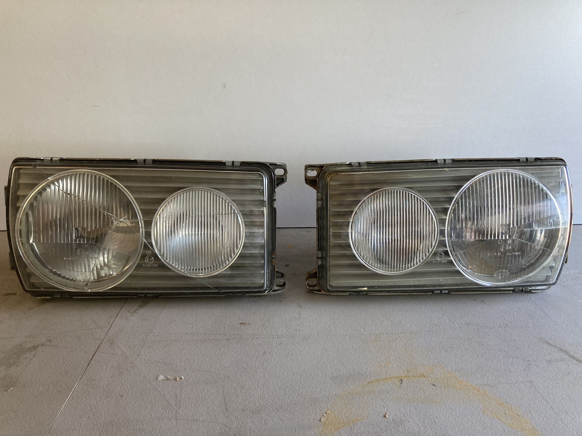 Mercedes W123 Euro Headlights