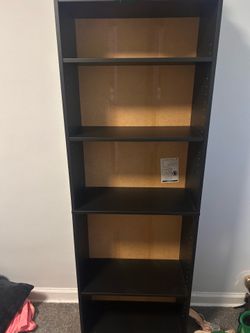 Black shelf