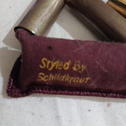 Vintage Perfume Lipstick Holder With Phi Kappa Logo 