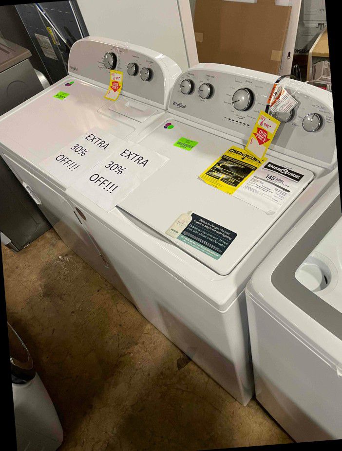Whirlpool Washer   Dryer Set