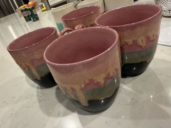 Ceramic coffee mugs
