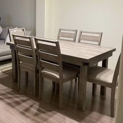 Signature Design Kitchen Table (Set Of 7) By Ashley