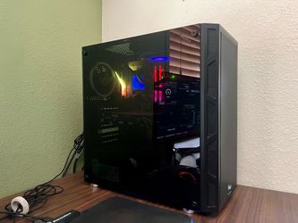 Gaming PC + LG 24" 144Hz Monitor