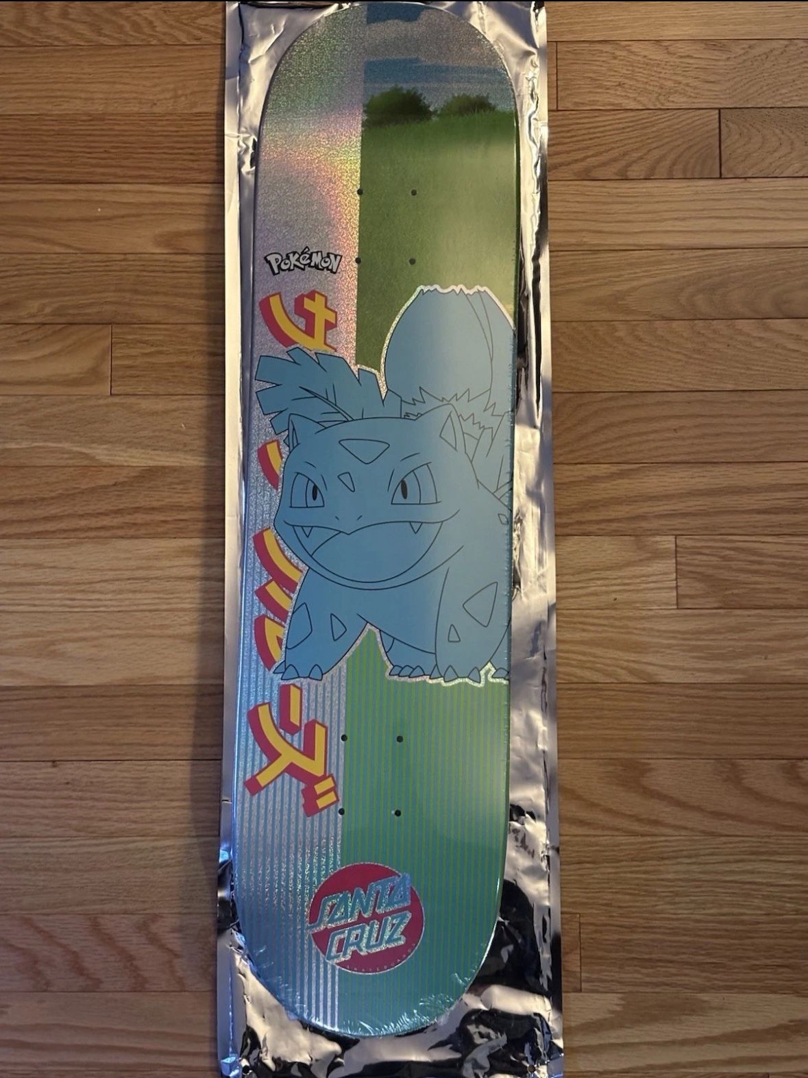 Pokemon X Santa Cruz Blind Bag Skateboard Deck RARE BRAND NEW - Ivysaur