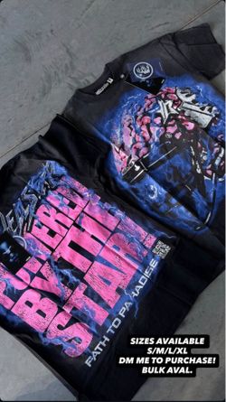 Hellstar Powered By The Star T-Shirt ‘Black/Purple’