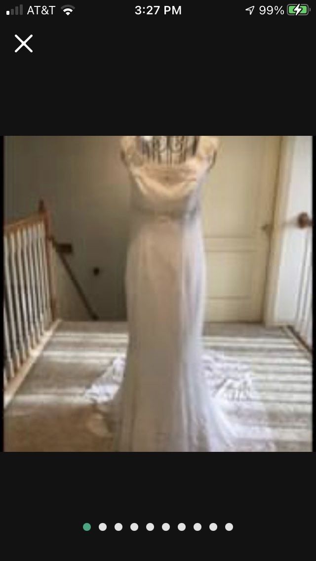 Elegant Wedding Dress / Bridal Gown (size 8)