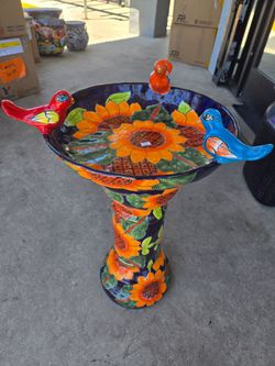 💥15%off fuente talavera girasol ($125) en nueva coleccion tel (contact info removed)💥
