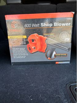 Torelli Tools 600 Watt Shop Blower – Like New