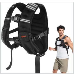 RABJEN  12 lbs weighted vest black