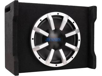 Jensen JW10A Powered subwoofer with 10" sub and 100-watt amp