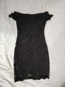 Black Lace Dress