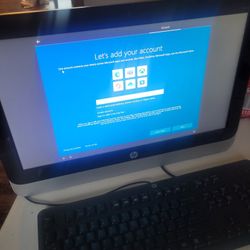 HP ALL IN ONE COMPUTER