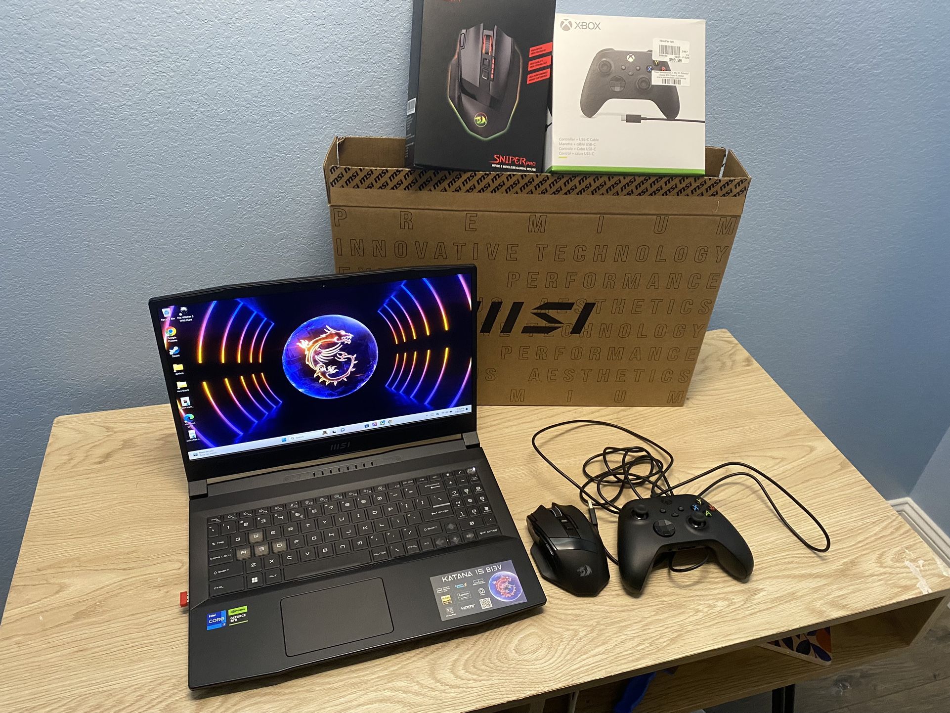 MSI Katana 15 RTX 4060 16gb Ram 1TB- Brand New