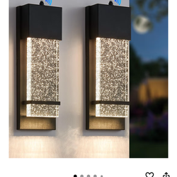 Black Outdoor Light Fixture