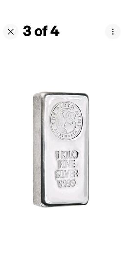 Perth Mint Silver Kilo Bar
