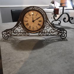 Sterling & Noble Table Clock