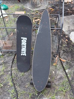 Fortnite Skateboard Deck and Longboard – Set of 2