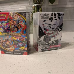 White Flare; Mega Evolution Booster Bundles