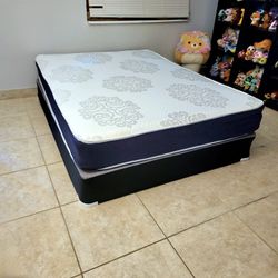 NEW FULL-SIZE MATTRESS AND BOX SPRING