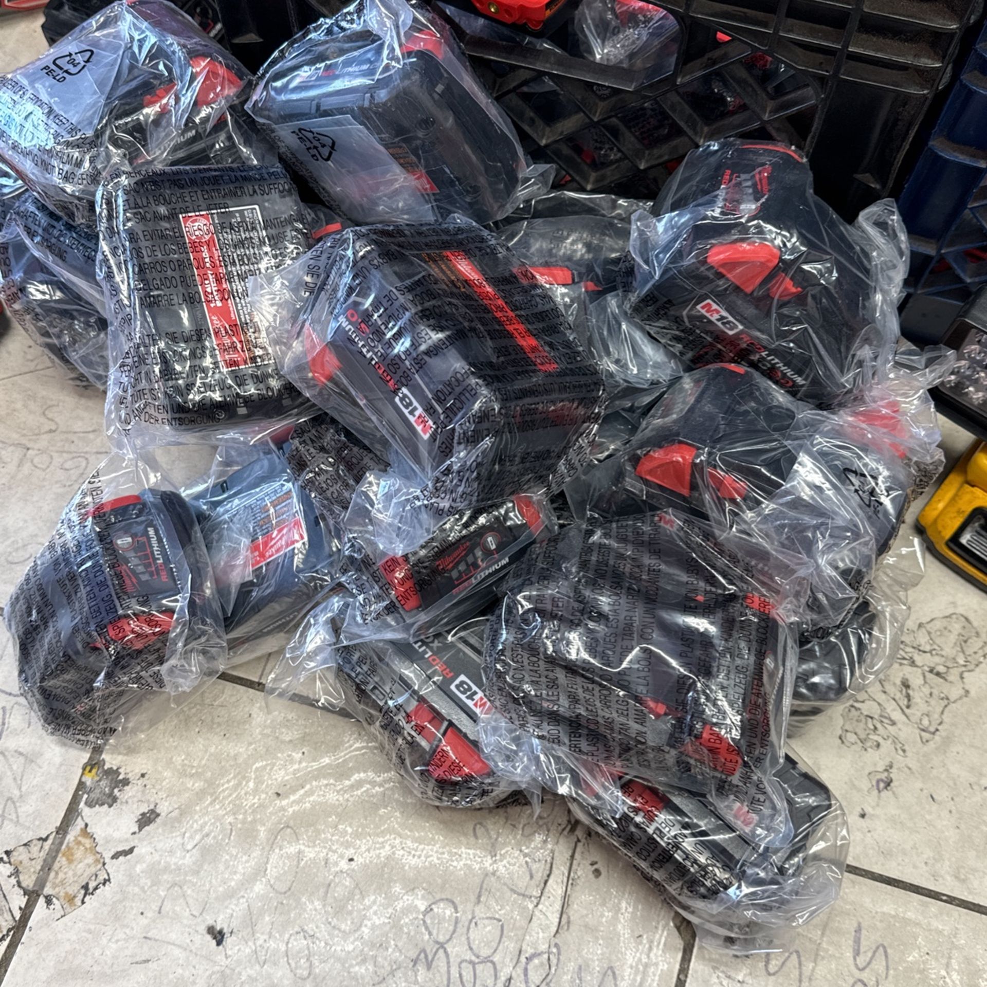 Milwaukee 3.0 Amp Batteries $40