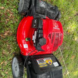 Lawn mower craftsman almost new front wheel drive self propelled 220 obo always win