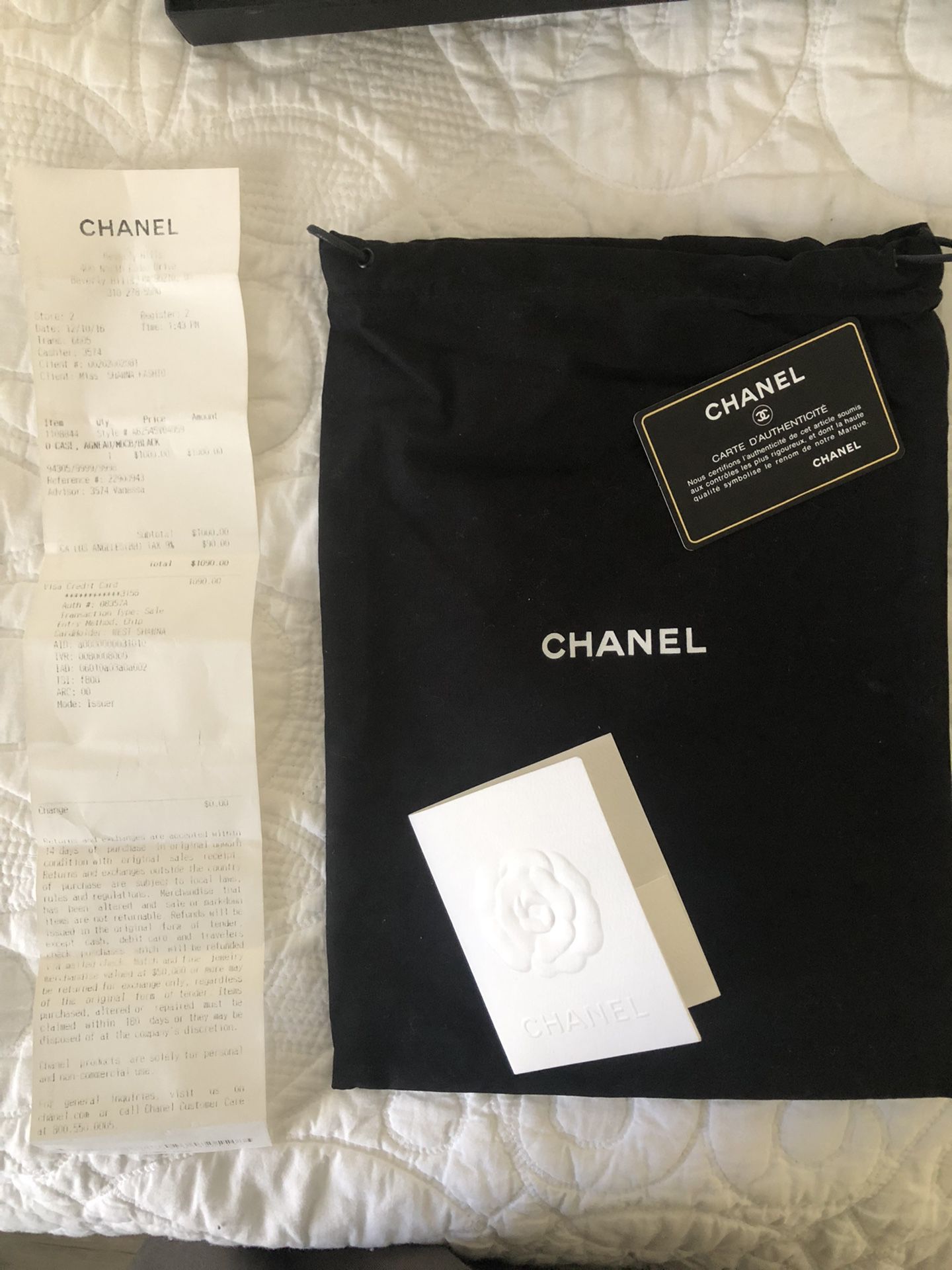 Brand New Authentic Chanel Clutch Purse