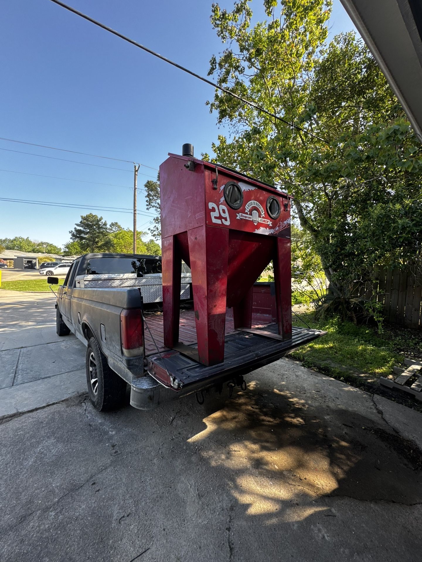 Snap On Sand Blasting Cabinet
