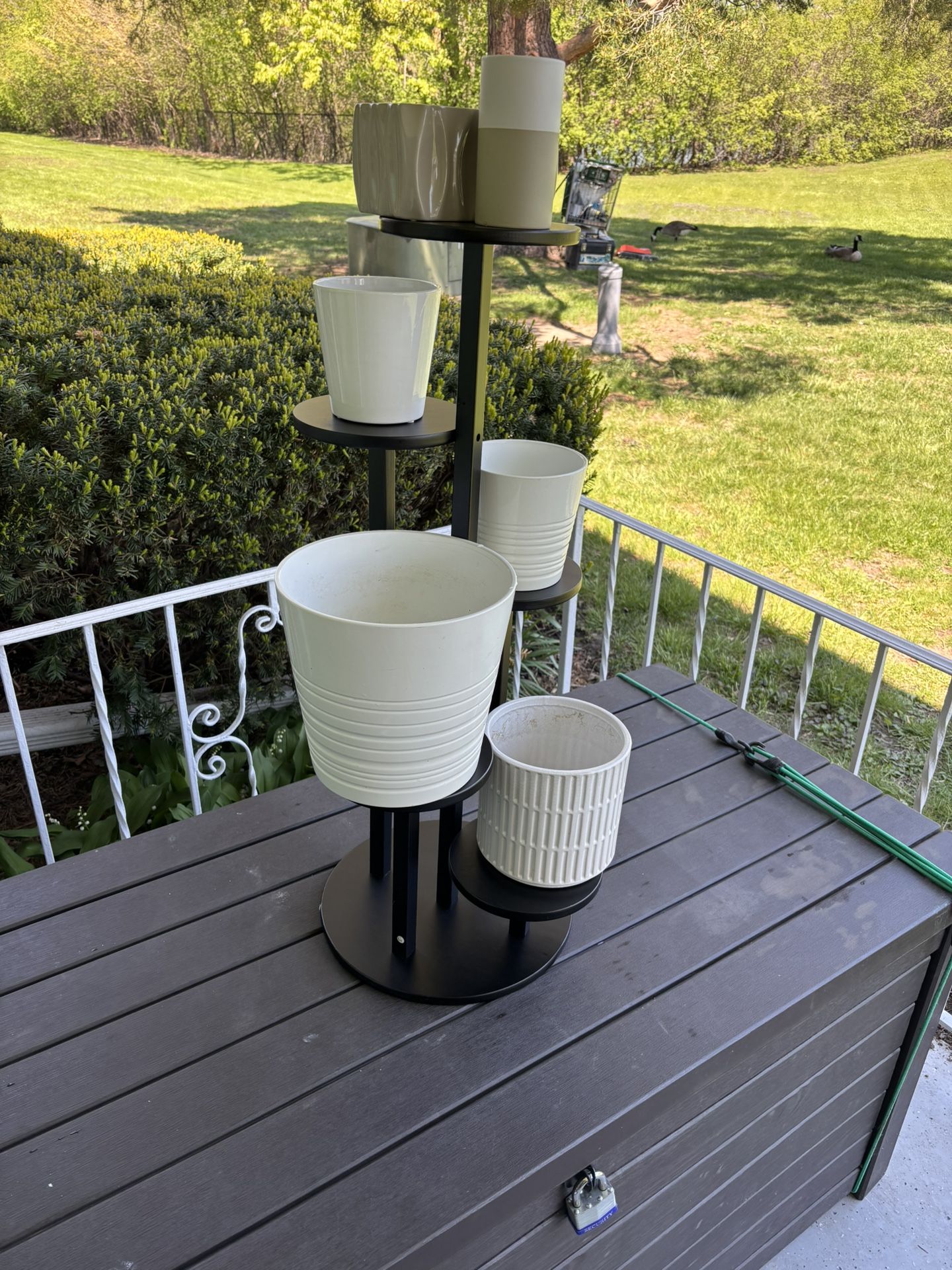 Plant Holder With Pots