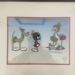 Rare 1994 Warner Bros. Limited Edition Sericel - "Special Delivery From Mars"