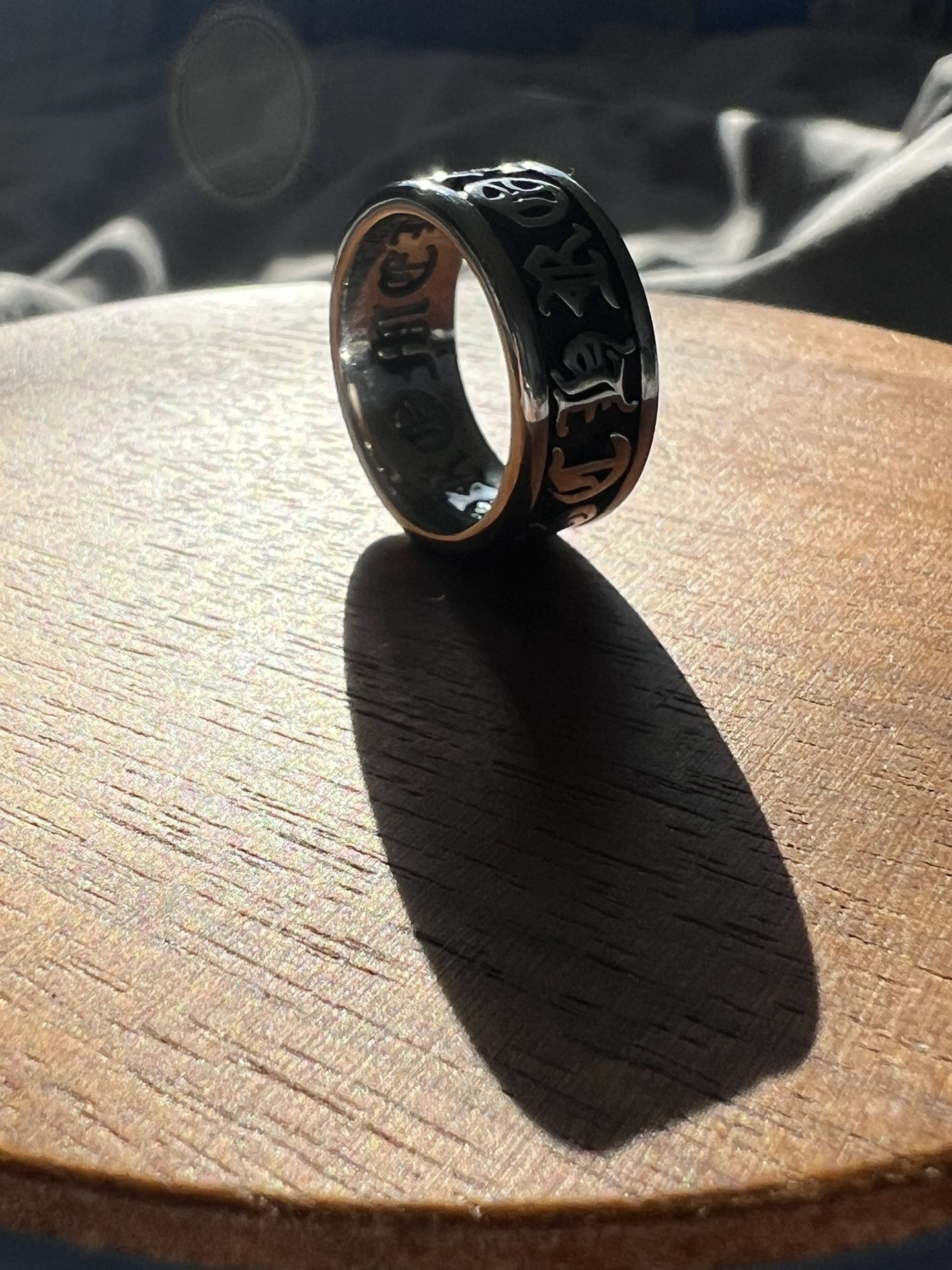 Chrome Hearts Black Ring