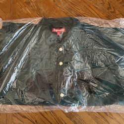 Supreme Arc Denim Coaches Jacket (SS25) Green Size XL