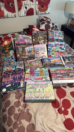 Puzzles 1000 pieces 30 plus puzzles Buena Park