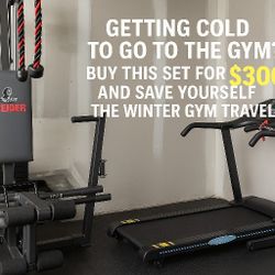 Treadmill And Weider 8520