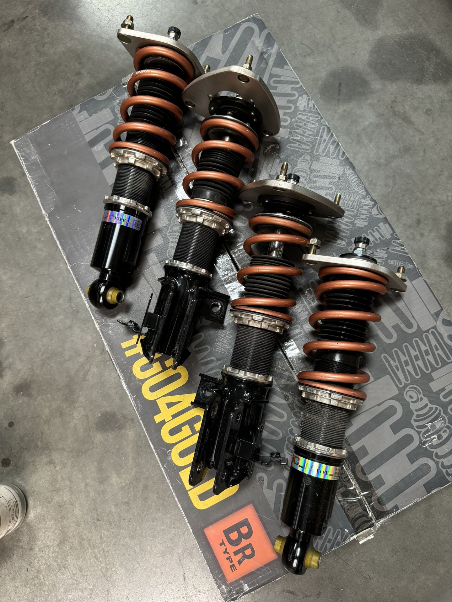 BC Racing BR Coilover Kit w/ Upgraded Swift Springs Scion FR-S Subaru BRZ Toyota 86 GR86