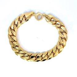 “7” Cuban Bracelet 18kyg