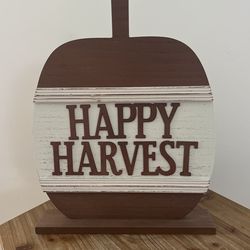 Fall Happy Harvest Table Sign 