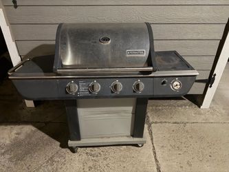 PERMASTEEL Gas Grill w/ Single Burner