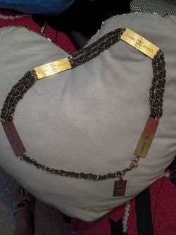 1995 vintage Chanel chain belt