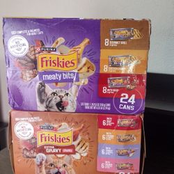 24 Count Cases Friskies Cat Food