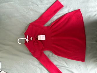 Toddler red dress