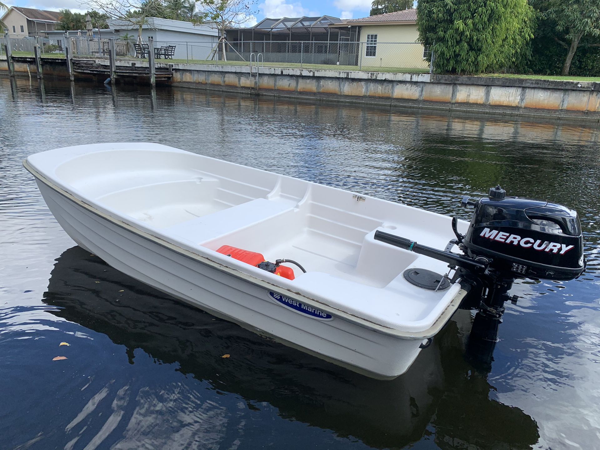 West Marine WaterTender 9.4 Dinghy with Mercury motor for Sale in Fort