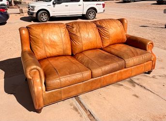 Leather Sectional / Couch