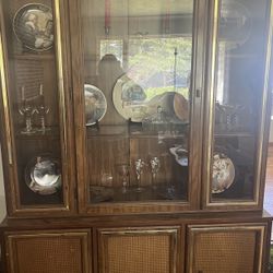 Vintage China Cabinet 